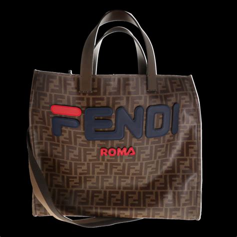 fendi fila shopper|fendi fila pieces.